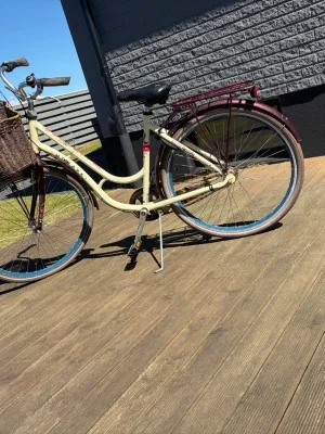 Crescent damcykel med korg