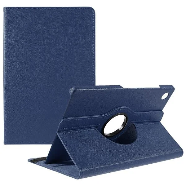 Glad-Yhteensopiva Samsung Galaxy Tab A8 10.5 (2021) Kotelo 360° Kierto Tummansininen,,170