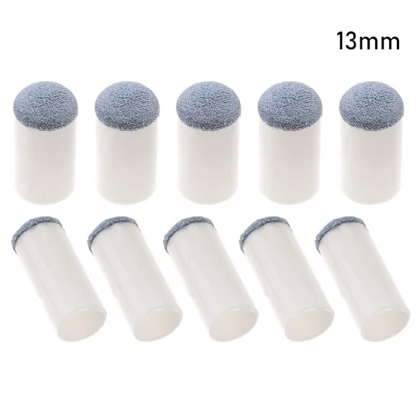 2-pack 10 st/förpackning Biljardkö Tips Skydd 13MM 13MM