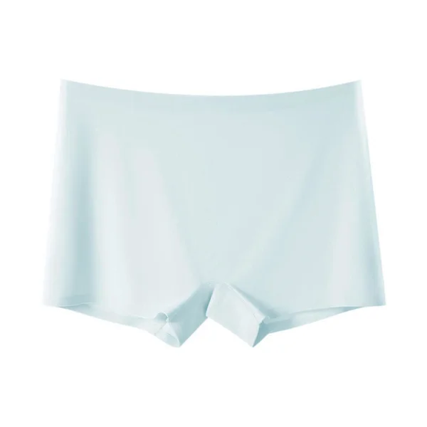 Underbukser for under kjoler Anti-gnagsår undertøy Sømløse boyshorts truser Is-silke underbukser Sikkerhetsshorts Blå M M Blå