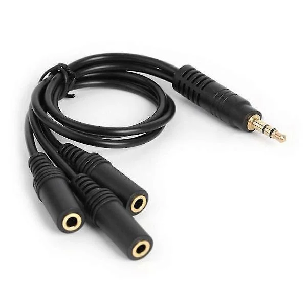Headphone Splitter 3.5mm Extension Cable Audio Stereo 3.5mm 3 Ports 3.5mm
