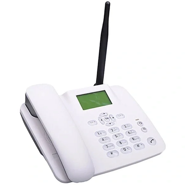 Fasttelefon med støtte for 4G/5G SIM-kort, trådløs GSM-telefon for kontor og hjem