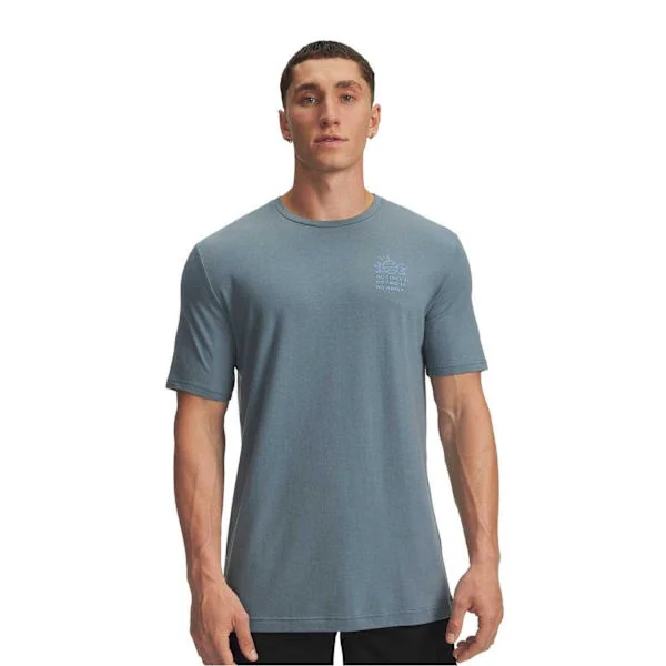 Under Armour Herr Basket Loose Fit T-Shirt L Jasper