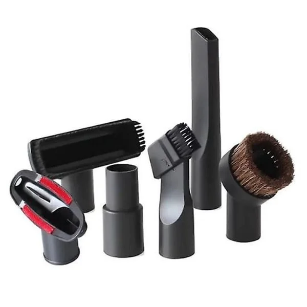 Philips 6-delars tillbehörssats för dammsugare, lämplig för dammsugare med 32 mm munstycke, Philips dammsugarmunstycken - 6-delars set