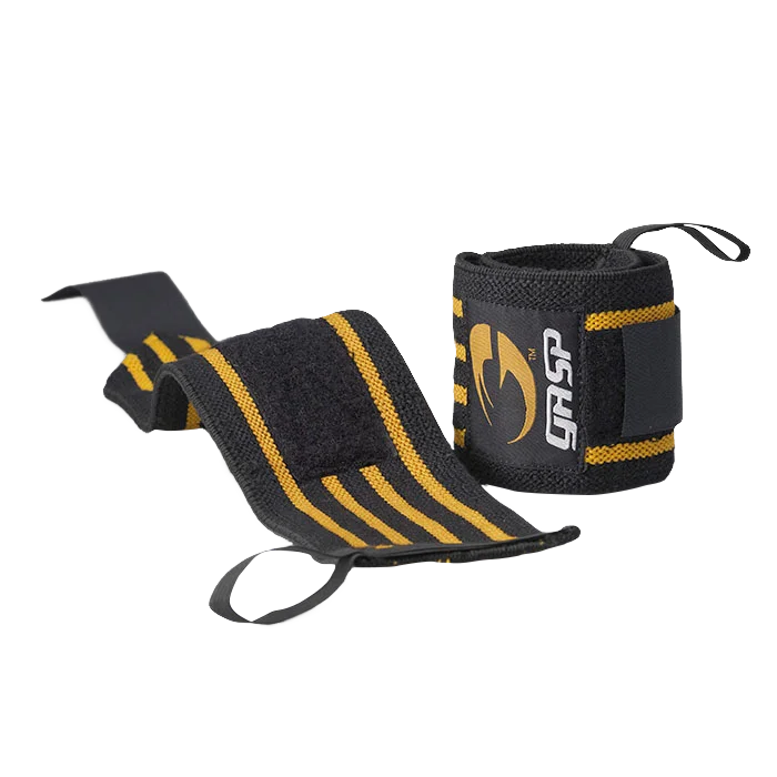 GASP Gear Hardcore Rannesiteet Musta/Keltainen