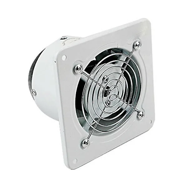 4 tum 20W Höghastighetsfläkt Väggmonterad Ventilation Köksfläkt Badrumsfläkt