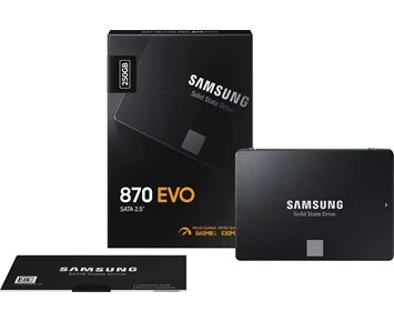 Samsung-870 EVO Series 250GB-SSD på 250 GB i Samsung 870 EVO-serien-Computer components-SSD SATA 2,5"