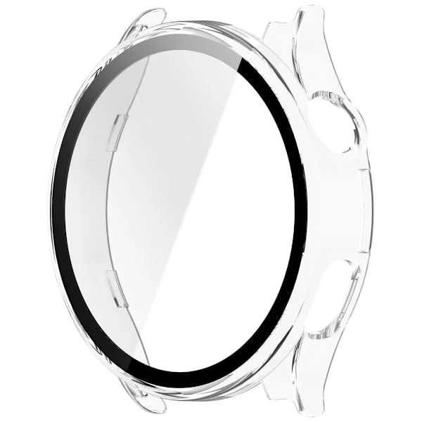 Skyddande PC-fodral med härdat glas för Xiaomi Watch 5 - Full täckning Transparent Transparent
