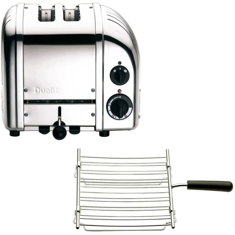 Dualit Brødrister Classic 2 Skiver Original + Varmerist - Kjøp kjøkkenmaskin hos Bakeren og Kokken