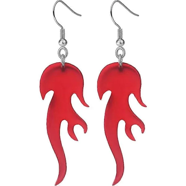 Øredobber Kvinner Flamme Charm Øredobber Dingle Flamme Øredobber Flamme Øredobber Kvinner Bryllupsøredobber
