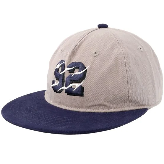 Element - Grey - snapback - Cap - Year 6 Panel Cap Aluminum Strapback - Hatstore