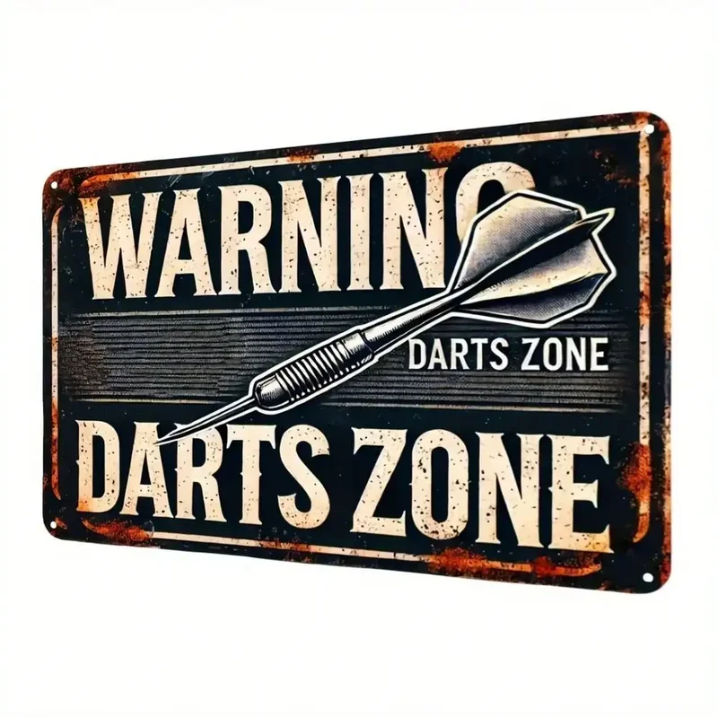 AliExpress - Vintage dartbord metalen bord - Retro Pub Wall Art voor Home Bar & Game Room Decor
