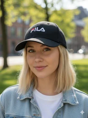 Svart keps från FILA