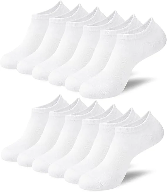 Träningsstrumpor i bambu för dam och herr, osynliga ankelstrumpor lågt skurna halkfria liners multipack vardagsstrumpor