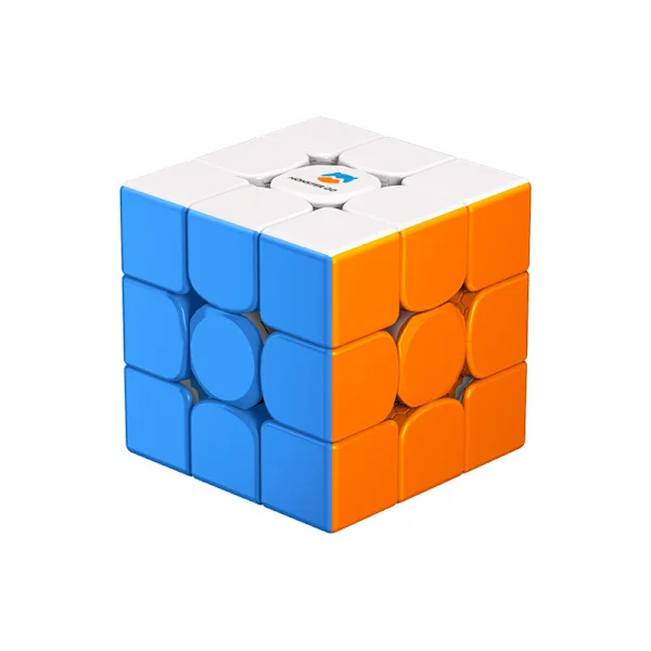 Monster Go 356 EDU Magnetisk Speed Cube 3x3 Stickerless Magic Cube, Professionell Magnetkub med 48 Magneter, Pussel Lämplig för Både Vuxna och Barn