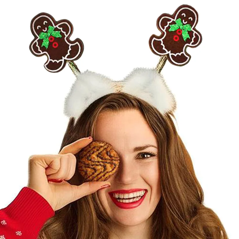 Juldiadem med Pepparkaksgubbar