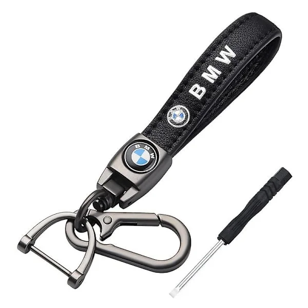 【DENGTU】Genuine Leather Car Logo Keychain Compatible with Subaru Keychain Leather Keyring Suitable for Women and Men 3