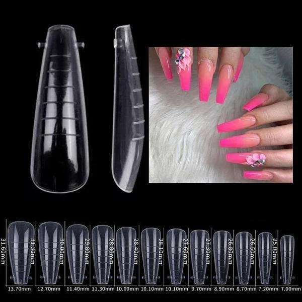 24st nagelform för polygel - Akrylnaglar - Nageltippar
