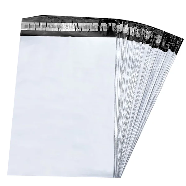 100 stk. plastikkuverter til forsendelse, tøj pakkeforsendelse, Vinted forsendelsespose, selvklæbende pakkeposer, uigennemsigtige poser (9x12 tommer/