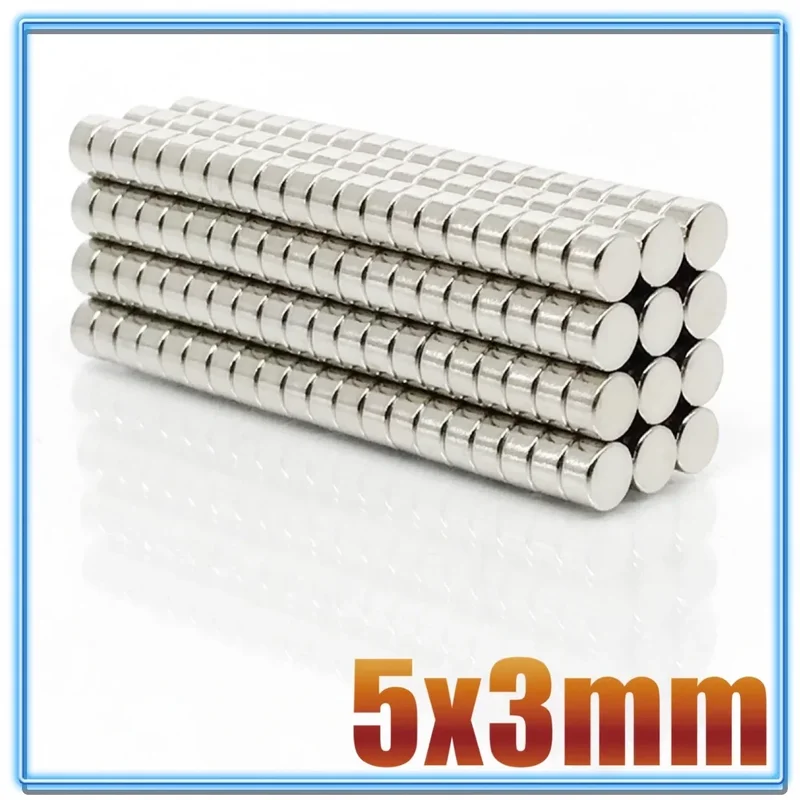 AliExpress - 20–2000 Stück 5 x 3 mm Magnet, rund, für Kühlschrank, Büro, Whiteboard, Kühlschrank, Basteln, DIY, Wissenschaft, 5 x 3 mm, Zubehör