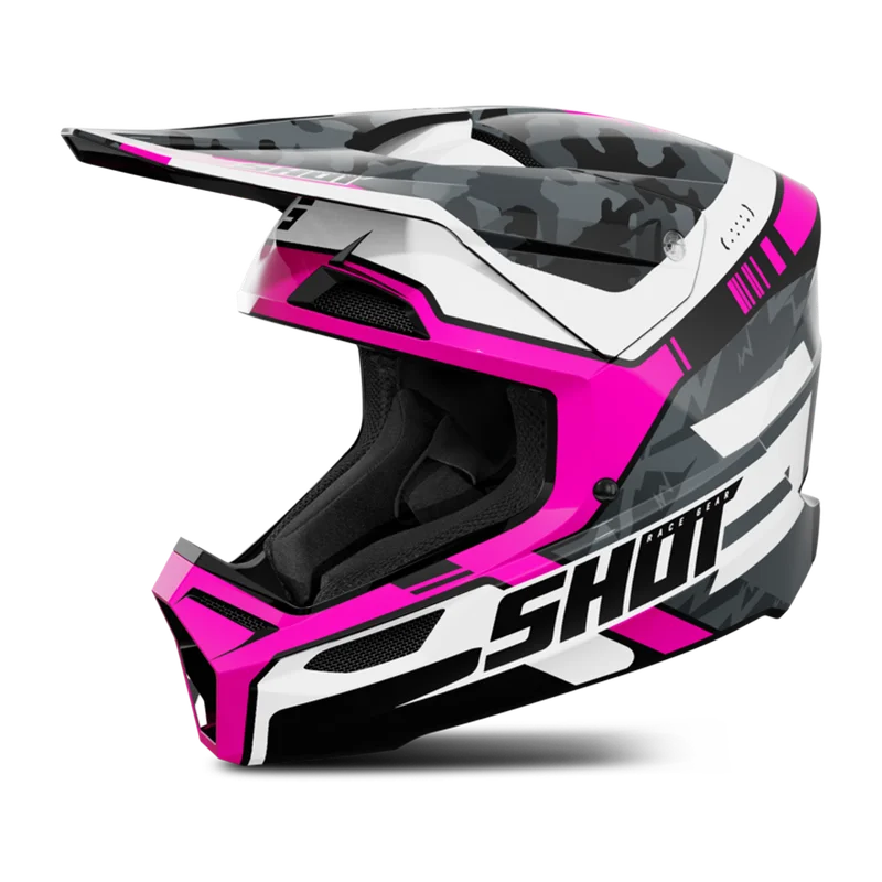 Shot Furious MX Helmet Pink Glossy XL