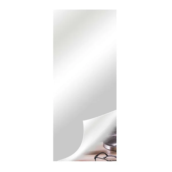 Self-adhesive Acrylic Mirror, Mirror Tiles, Flexible Mirror Foils Wall Decals, Frameless Mirror 50cm*150cm*0.2mm
