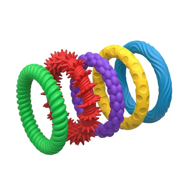 Flexibelt Elastomer Ease Armband För Ångest Handträning Permanent Flexibel Fidget Leksak