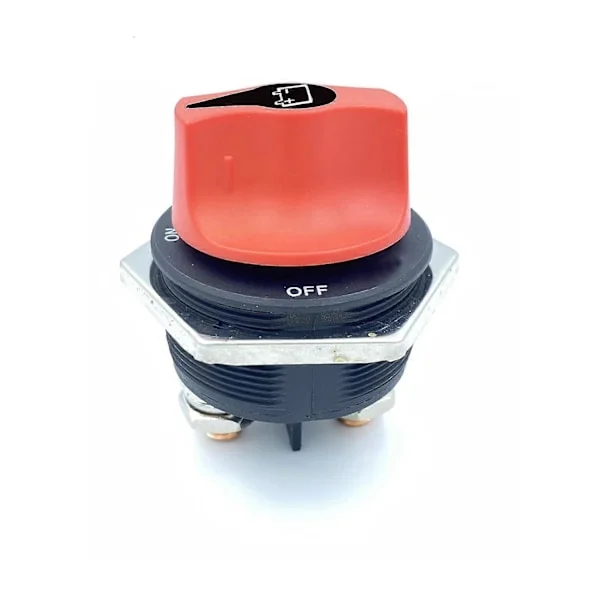 Batteri Isolator Bryter Bil Batteri Isolator Bryter, Batteri Isolator Bryter, Maks 32V 300A CONT 450A INT Batteribrytere for Båt RV Marine Yacht Motor