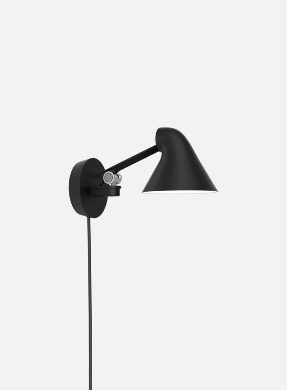Louis Poulsen NJP vegglampe kort 2700K - sort