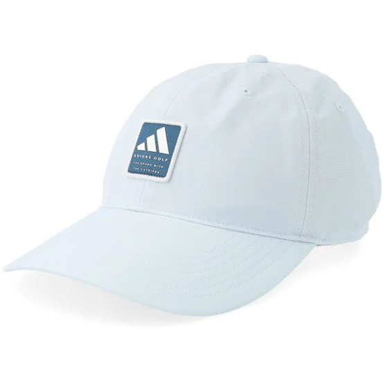 Adidas - Blå unconstructed Caps - Womens Criscross Ponytail Hat Crystal Sky Dad Cap @ Hatstore