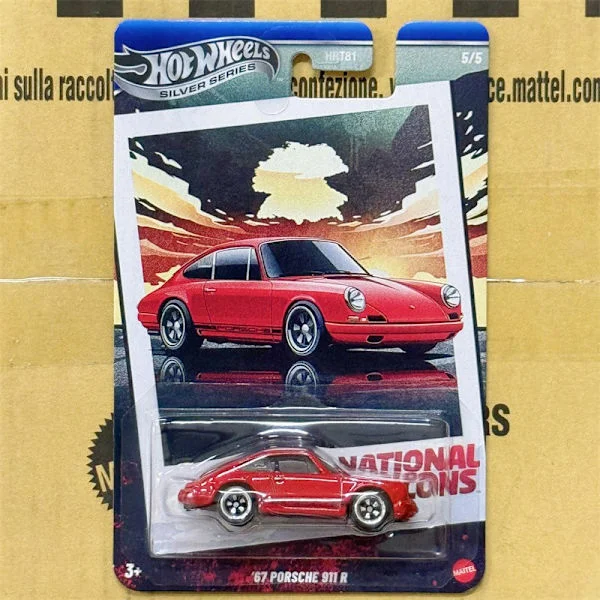 Hot Wheels Metallmodellbil | Klassisk racerbil-leketøy for bane | Minilegeringskjøretøy *Porsche nr. 5* Porsche nr. 5