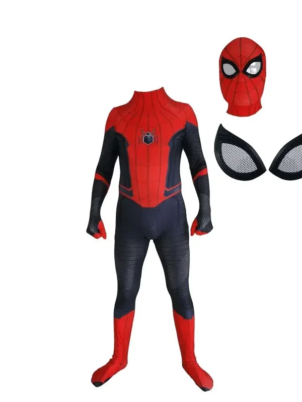 AliExpress - Halloween Zentai Far From Home Spider Cosplay Kostüm Erwachsene Mann SuperHero Body Männer Party Overall