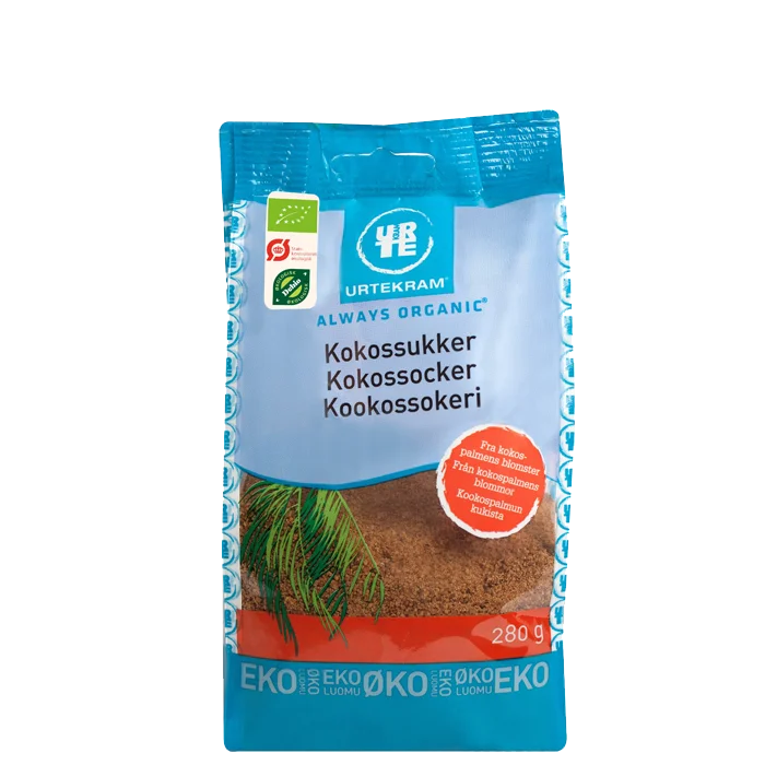 Urtekram Kokossukker 280 gram