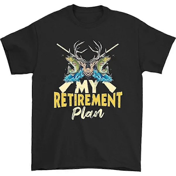 Min Pensionsplan Är Fiske Och Jakt T-shirt