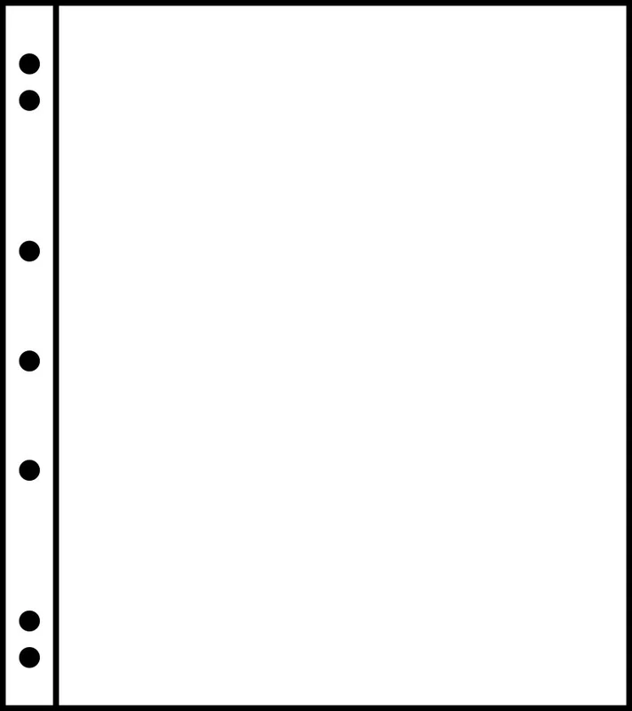 NUMIS møntlommer - Til møntsæt op til 165x219 mm - Pakke med 10 stk. - Leuchtturm