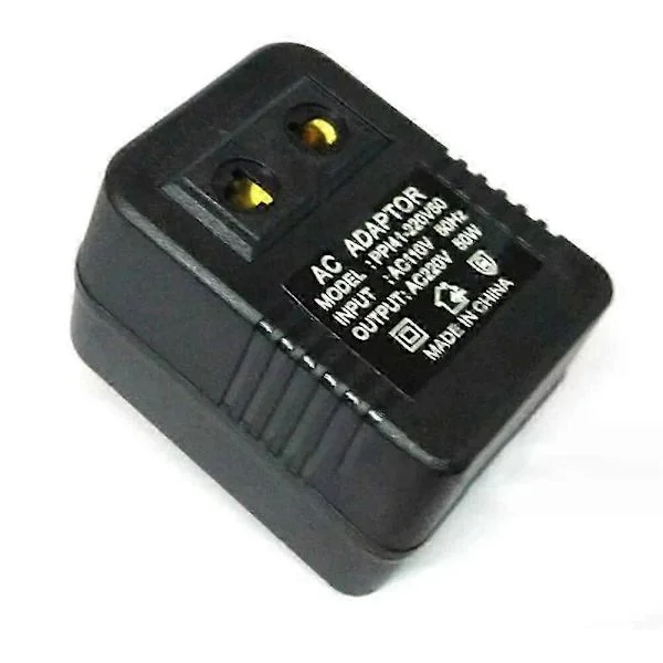 1 st spänningsomvandlare nedtrappningstransformator reseadapter 220V till 110V spänningsomvandlare EU-kontakt 50/100W transformator 220V till 110V 50W