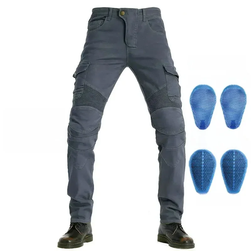 AliExpress - Volero-Pantalon d'équitation de moto de haute qualité, jean droit Lomatéritive, 6 poches, jean de protection de cyclisme décontracté, 