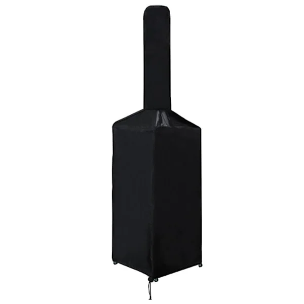 Svart Pizzaugnsskydd Utomhus Vattentätt Dammskydd Pizzaugnsskydd Väderskydd Dammskydd Pizzaugn BBQ Grill Regnöverdrag (65*45*107*165cm)