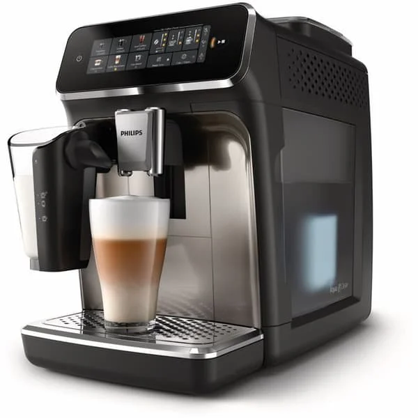 Expresso kvarn Philips EP3347/90 Kaffemaskin med bönor Grå Serie 3300 LatteGo