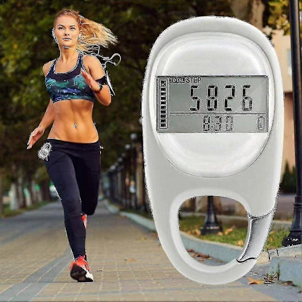 Simple Pedometer | Pedometer Walk 3D Pedometer Clip, Daily Goal Monitor, Pedometer Without App, 7 Day Memory Pedometer For Men Women Children