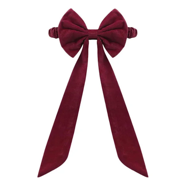 Christmas Red Chair Bow For Chairs Festive Chair Bands For Dining Chairs Christmas Decorations For Christmas Wedding Banquet Event Decor Long 1pc