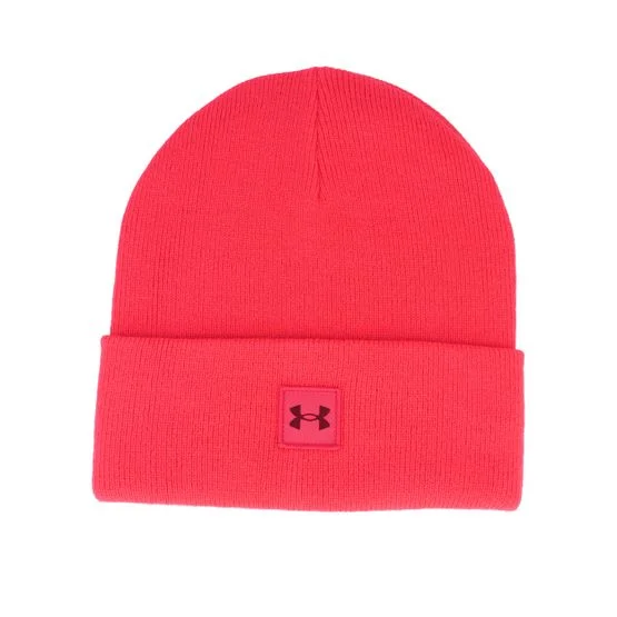 Under Armour - Rouge cuff Bonnet - Halftime Racer Red Cuff @ Hatstore