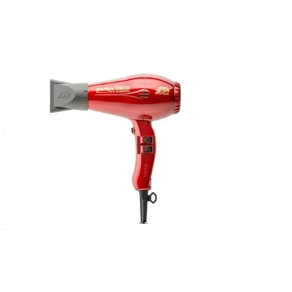 2025 Senaste Modell Parlux Parlux Eco Friendly 3800 Hårfön, röd (parlux3800)