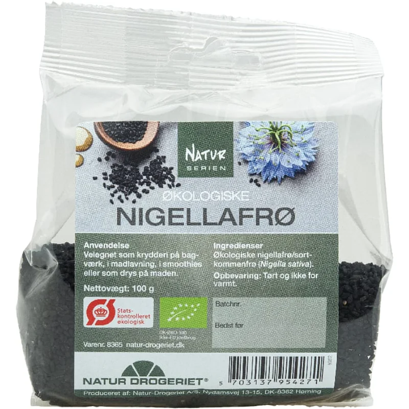 3 for 2 - Natur Drogeriet Nigellafrø Ø 100 g, Helse & Madvarer, Krydderier, Kommen