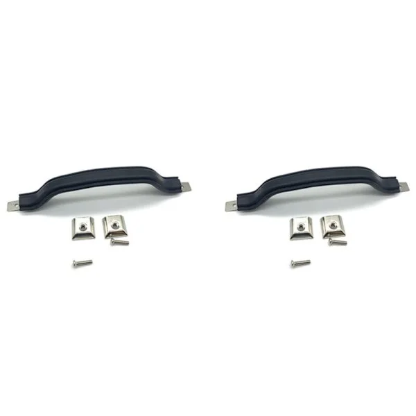 2X Bil Inredning Dörrhandtag Dra Rem Trim för CJ5 CJ7 CJ8 Wrangler YJ Inredning Tillbehör 55009801K