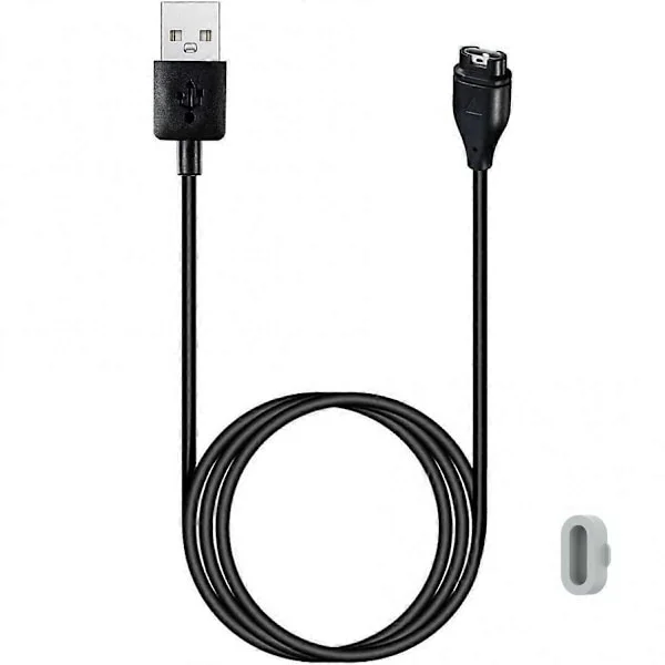 Oplader kompatibel med Garmin Approach S10 S12 S40 S42 S44 S50 S60 S62 S70, Udskiftningskabel til opladning med anti-støv prop