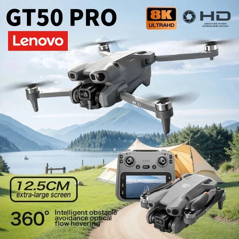 AliExpress - Drone Lenovo GT50 360 ° Drone pliable professionnel 8K avec évitement d'obstacles, photographie aérienne WIFI, moteur sans balais, jouet