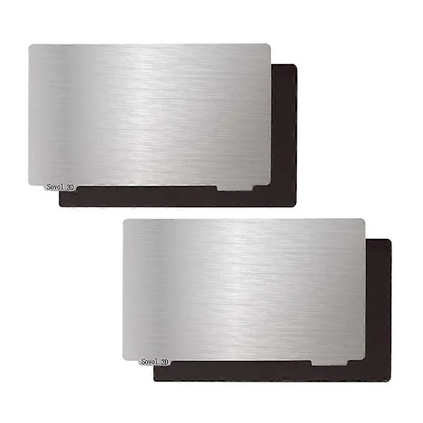 2 STK Fleksibel Stål Byggeplade Magnetisk Base til ANYCUBIC Photon/Photon S 5.5S LCD SLA Resin 3D Printer 135x80mm