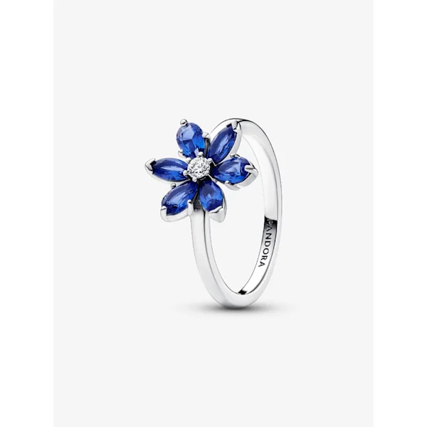 Pandora - Sparkling Herbarium Cluster Ring - Sterling Silver