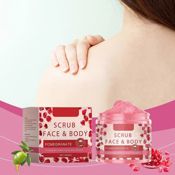 Body Scrub Grønne Figner Sukker Body Scrub Mild Eksfoliering Død Hud Fugtgivende Rensende Scrub 114g